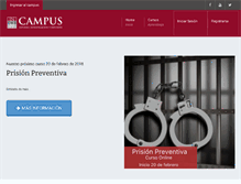 Tablet Screenshot of campusincipp.com
